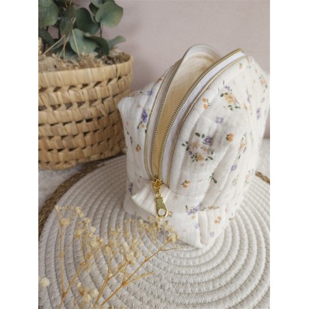 trousse de toilette matelassée trousse de toilette velours