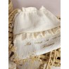 Sac pochon pochette prénom personnalisé broderie fait main enfant  range doudou vetement cadeau naissance