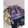 Sac pochon pochette prénom personnalisé broderie fait main enfant  range doudou vetement cadeau naissance