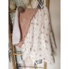 Plaid couverture doudou prénom personnalisé broderie fait main patchwork chambre bébé cadeau naissance anniversaire double