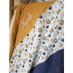 Plaid personnalisé - Les petits points de Julie