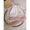 Sac pochon pochette prénom personnalisé broderie fait main enfant  range doudou vetement cadeau naissance