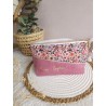 Trousse toilette prénom personnalisé broderie rangement fait main maquillage enfant langer pochette maquillage Trousse toilette prénom personnalisé broderie rangement fait main maquillage enfant langer pochette maquillage
