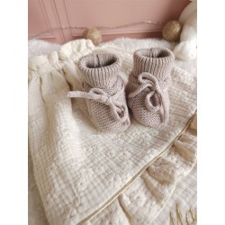 Sac pochon pochette prénom personnalisé broderie fait main enfant  range doudou vetement cadeau naissance