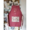 tablier enfant prénom personnalisé broderie tissu cuisine petit chef fait main