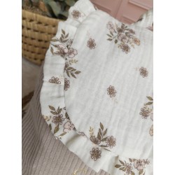 Sac dos maternelle velours prénom personnalisé broderie fait main enfant range doudou cadeau cartable crèche bébé petit sac