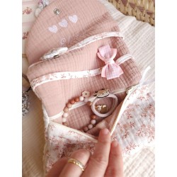 pochette barrettes porte barrettes barrettes cheveux fille range barrettes pince