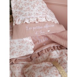 Couverture bébé personnalisé - Les petits points de Julie