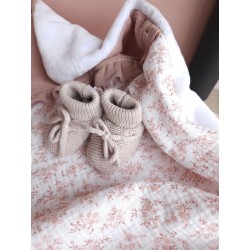 Couverture bébé personnalisé - Les petits points de Julie