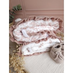 Couverture bébé personnalisé - Les petits points de Julie