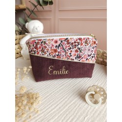 Trousse personnalisée - Les petits points de Julie