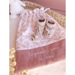 Sac pochon personnalisé - Les petits points de Julie