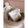 Panière et 8 lingettes personnalisées - Les petits points de Julie
