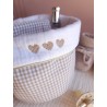 Lingettes lavables personnalisées - Les petits points de Julie