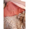 Plaid couverture doudou prénom personnalisé broderie fait main patchwork chambre bébé cadeau naissance anniversaire double gaze