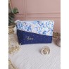 Trousse toilette prénom personnalisé broderie rangement fait main maquillage enfant langer pochette maquillage