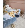 Trousse toilette prénom personnalisé broderie rangement fait main maquillage enfant langer pochette maquillage