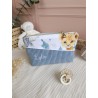 Trousse toilette prénom personnalisé broderie rangement fait main maquillage enfant langer pochette maquillage