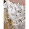 Sac pochon pochette prénom personnalisé broderie fait main enfant  range doudou vetement cadeau naissance