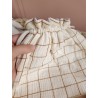 Sac pochon pochette prénom personnalisé broderie fait main enfant  range doudou vetement cadeau naissance
