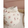 Lingette panier coton démaquillant lavable zéro déchet bébé salle de bain maquillage fait main