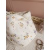 Lingette panier coton démaquillant lavable zéro déchet bébé salle de bain maquillage fait main