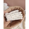 Lingette panier coton démaquillant lavable zéro déchet bébé salle de bain maquillage fait main