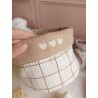 Lingette panier coton démaquillant lavable zéro déchet bébé salle de bain maquillage fait main