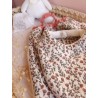 Bavoir bandana personnalisation prénom brodeuse choix tissu fait main éponge bambou double gaze