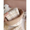 Lingette panier coton démaquillant lavable zéro déchet bébé salle de bain maquillage fait main