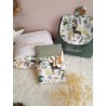Sac dos maternelle velours prénom personnalisé broderie fait main enfant range doudou cadeau cartable crèche bébé petit sac