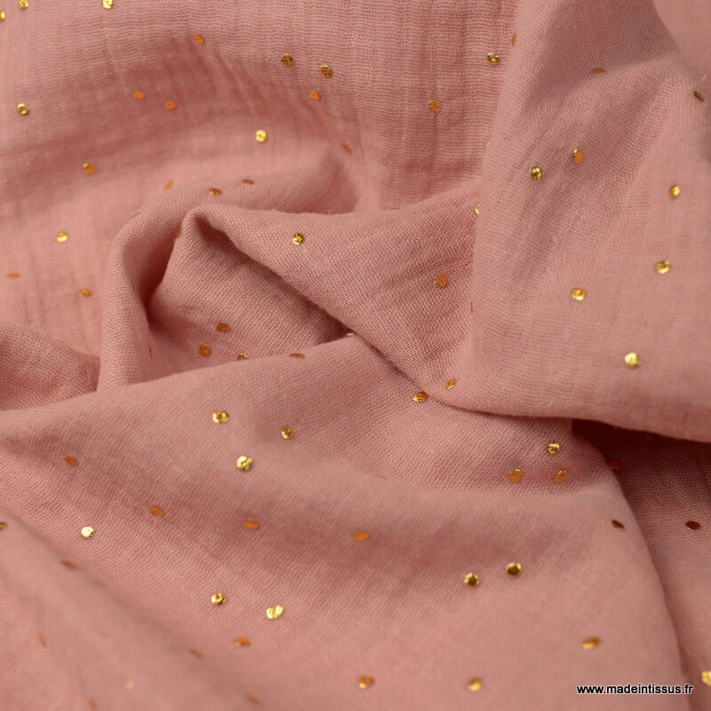 Double gaze pois rose the
