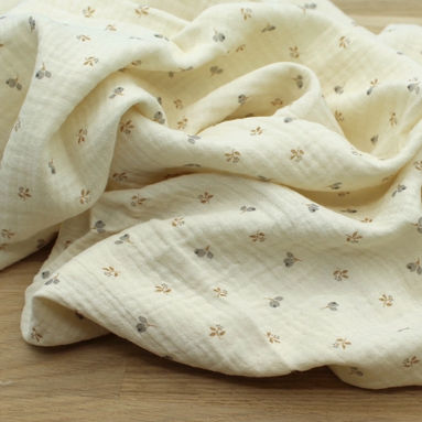 Double gaze petites feuilles