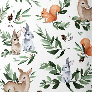 Motifs Tissu foret