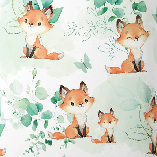 Motifs Tissu renards