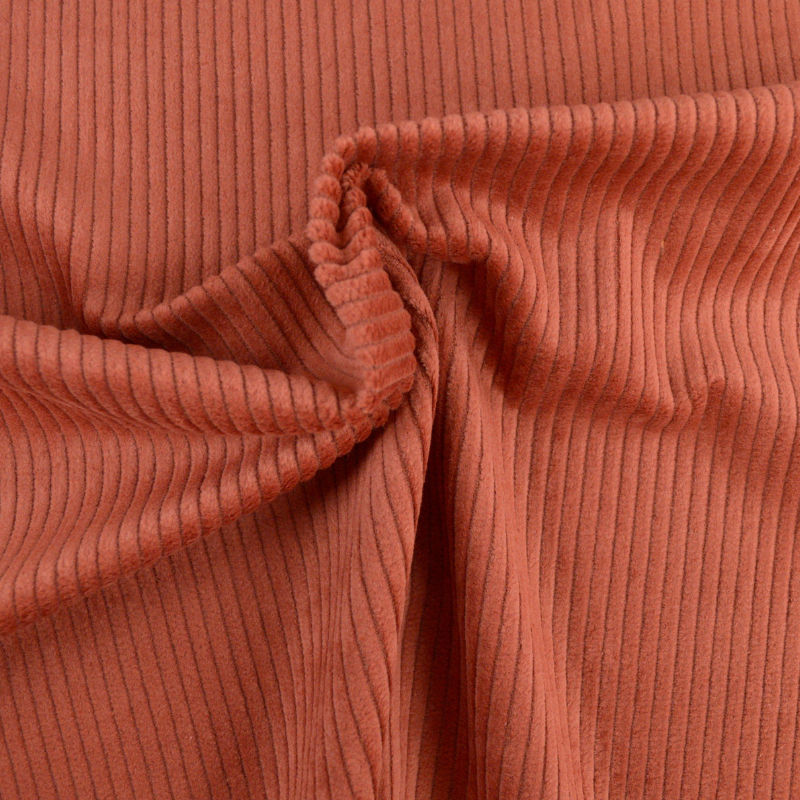 Velours cotele brique