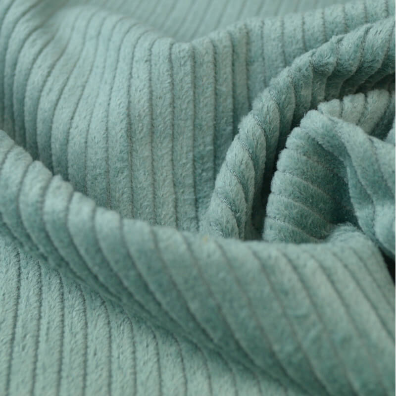 Velours cotele celadon